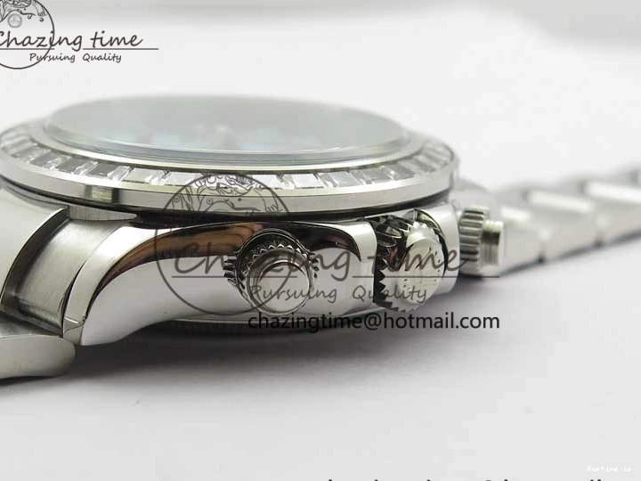 1219 Daytona 116506 Middle East Edition Bp Maker Best Edition Ice Blue Brown Arabic Dial Diam Bezel On SS Bracelet A Neat 2897